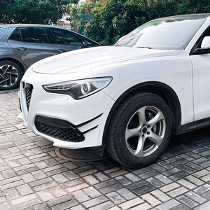 Alfa Romeo Stelvio Front Bumper Air Vent Grille Cover Carbon Fiber Texture Adhesive Body Stickers 2017+ - Product Image 3