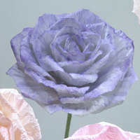 Décoration de mariage, événement à grande échelle, décoration extérieure, vitrine de centre commercial, fleur géante faite à la main, rose géante, produit fini