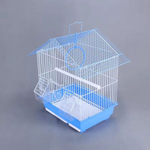 Cage à oiseaux en métal massif écologique avec plateau en plastique pour perroquets, design Bago Tiger Skin Peony, vente en gros de cages pour animaux de compagnie - Product Image 5