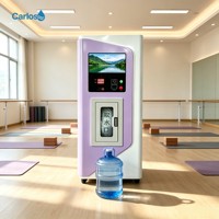 Distributeur d'eau en libre-service à alimentation directe d'usine avec fonction de rinçage automatique par membrane RO pour salles de sport et de yoga