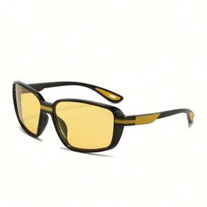 Lunettes de soleil polarisées UV400 pour hommes et femmes, avec logo personnalisé, monture carrée large, vision nocturne, pour la pêche, le sport et le cyclisme, collection 2025 - Product Image 5