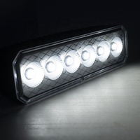 Lampe de travail LED 6 pouces 24 LED avec puce OSRAM, étanche IP67, lampe de conduite LED, homologuée ECE R10 pour camion, VTT, UTV, tout-terrain