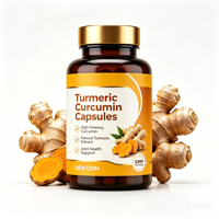 Extrait de Curcumine, Curcuma, Poivre Noir et Gingembre Marque Blanche pour le Soutien Quotidien de la Santé Articulaire et Immunitaire