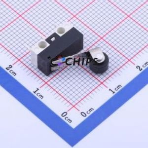 JL010 Limit Switch Through hole Component (THT) Switch Single Pole Double Throw Press Piece, Roller 12.8mm 5.8mm - Product Image 2