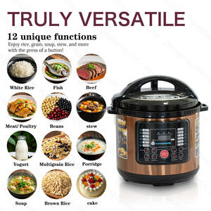 Nouvelle <span class=keywords><strong>autocuiseur</strong></span> électrique modèle 2025 6L 8L, contrôle tactile numérique, cuve intérieure en acier inoxydable, le meilleur - Product Image 3