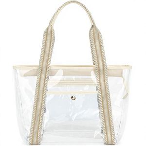 Bolsa de Lona de Algodón Orgánico con Cordón y Cremallera, Logotipo Personalizable, Bolsas de Compras Ecológicas - Product Image 5