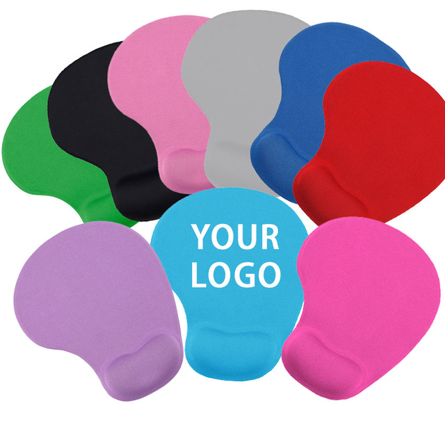 Mouse Pad Ergonomic with Gel Wrist Support Memory Foam Mousepad Prevent Wrist Fatigue with Polyurethane Silicone Base for Office