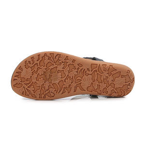 Sandales à talon épais pour femmes, style féerique, avec perles - Mode estivale, dessus en maille respirante, doublure en fausse fourrure, semelle en caoutchouc moelleuse - Product Image 5