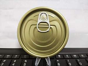 TFS Rond 214 #   (69,9 mm) Ouverture facile complète <span class=keywords><strong>pour</strong></span> l'emballage des conserves <span class=keywords><strong>de</strong></span> fruits <span class=keywords><strong>de</strong></span> mer - Product Image 2