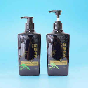 Hot bán 500ml chai PET với bơm cao cấp sang trọng thiết kế dầu gội trang điểm mặt nạ bao bì cho kem lotion Gel tắm - Product Image 5