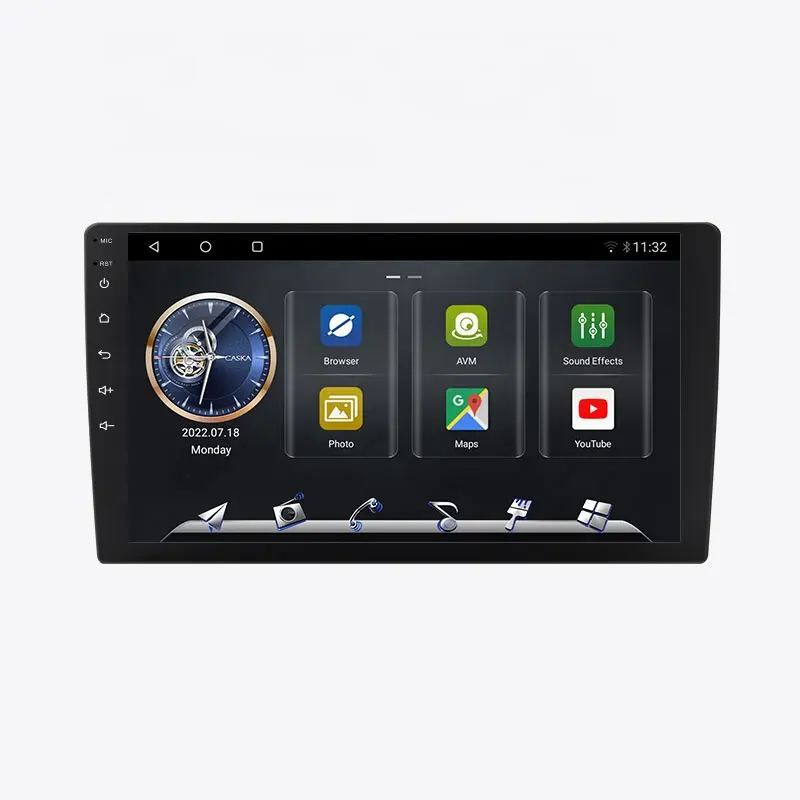 Professional radio 9/10 Inch Car Android Touch Screen GPS Stereo Radio Navigation System Audio Auto Electronics Video