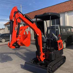 Ini-excavadora pequeña de 1 tonelada, miniexcavadora con accesorio, 1,8 toneladas y 2 toneladas - Product Image 6