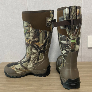 Bottes de pluie imperméables en néoprène pour hommes YL3551 de haute qualité, camouflage extérieur, pour la <span class=keywords><strong>chasse</strong></span> - Product Image 2
