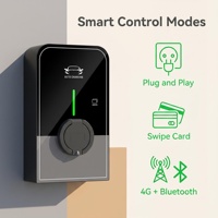 Cargador de Vehículos Eléctricos Tipo 2 Estándar Europeo para Hogar, Trifásico, 11kw y 22kw