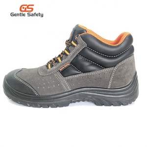 Stile di <span class=keywords><strong>base</strong></span> in pelle scamosciata <span class=keywords><strong>scarpe</strong></span> di sicurezza <span class=keywords><strong>scarpe</strong></span> da lavoro low cut - Product Image 2