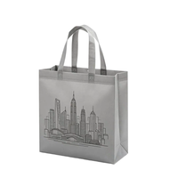 Sac promotionnel en non-tissé laminé, vente en gros à prix réduit