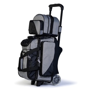 brunswick The bowling <b>bag</b> has a separate shoe compartment for shoes and a retractable handle that can be extended to 40" - Product Image 1
