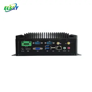 ELSKY fanless motherboard for dual lan mini pc IPC6900 with processor Alder Lake 12th Gen CORE i3 i5 i7 for industry panel pc