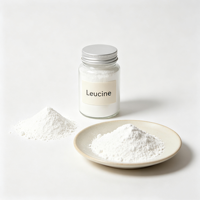 Poudre de leucine de qualité supérieure en vrac, supplément d'acides aminés en poudre blanche, fourni directement par l'usine 5 étoiles