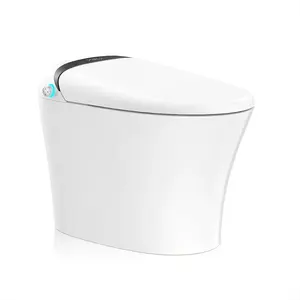 High Quality Digital Device Motion Sensor For Toilet Bowl With Tank Specification Seat Pan Electronic Bidets Toilets Smart