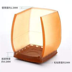 Baolian Furniture Felt Pad Square Silent Chair Leg Protector Thickened Anti Slip For Table And Chair - Product Image 2