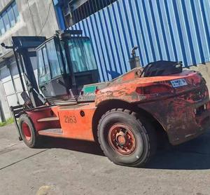 Montacargas Diésel Usado Linde FD16 con Certificación CE, Capacidad de 16 Toneladas, Motor Diésel, Accesorio Posicionador de Horquillas, Modelo 2021, 3m - Product Image 2