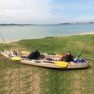 Kayak Doble de Pesca de Plástico para 3 Personas, Longitud de 3.1-4m, Peso de 33KG - Product Image 2
