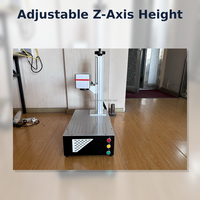 Máquina de Grabado Láser de Fibra de Escritorio 20W 30W 50W |   Alta Precisión 0.001mm |   Control BSL EZCAD |   7000-12000 mm/s