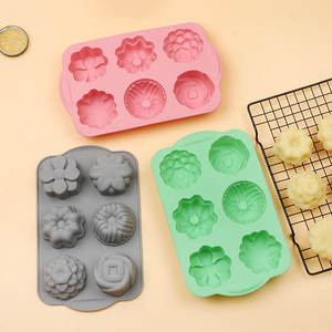 Moule à gâteau en silicone pour le bricolage, moule à dessert, accessoires de pâtisserie, <span class=keywords><strong>mousse</strong></span> en silicone, moule à savon et bougie - Product Image 3