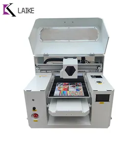 A3 A4 Size Uv Printer For Glass Wood PVC Leather Inkjet Small Format Flatbed Uv Printer Pvc Card