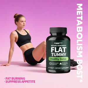 ओम ओटम थोक रेन्शेंगकांग केटो स्लिम प्लस वसा बर्नर गर्म बेचने वाली प्राकृतिक सामग्री फ्लैट ट्यूमर कैप्सूल स्वस्थ भूख 60 - Product Image 4