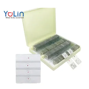 Factory Support Customization Protozoa Prepared Microscopes Slides 50 Kinds Set Zoology Slides