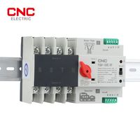 Disjoncteur Micro-Circuit YCQ4 ATS 2P 3P 4P 63A 220V, Interrupteur de Transfert Automatique à Double Alimentation, Interrupteur de Transfert Automatique