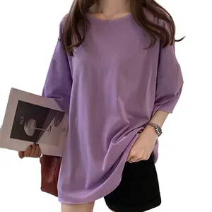 Korean Style Loose Trendy T shirt Summer Student Tshirt Tops Female High Quality Printed Design Ladies T Shirt