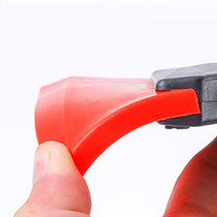 Pelle à neige pour voiture, grattoir à glace, en plastique ABS, nettoyeur de pare-brise portable, poignée en mousse, outil d'hiver pour voiture