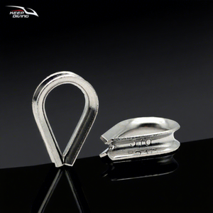 Funda Protectora de Cable de Acero Inoxidable 316 KEEP DIVING KD 9009, Anillo Triangular M3, Resistente, para Aguas Profundas - Product Image 1