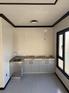 Expédition immédiate : Maison conteneur modulaire préfabriquée écologique <span class=keywords><strong>à</strong></span> double étage de 40 pieds, design contemporain en kit pour usage villa - Product Image 3