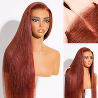 Perruque de cheveux humains vierges sans colle, avec dentelle coupée transparente, ondulée, avec closure frontale, vente en gros, fournisseur d'usine