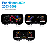 Nouveau 12.3 pouces voiture numérique Cluster Instrument pour Nissan 350Z 2003 2009 Auto LCD tableau de bord compteur de vitesse cockpit virtuel tachymètre