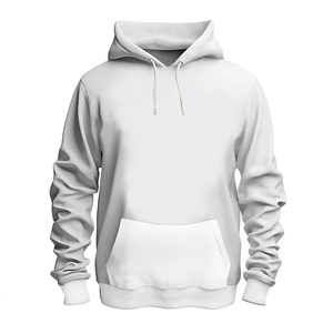 Sweat à capuche athlétique pour homme Automne 2025, en Polyester/Coton 500 g/m², délavé à l'acide, anti-rétrécissement, avec logo personnalisé, ODM, polaire sportive chaude - Product Image 3