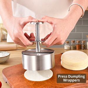 Prensa para Hamburguesas de Acero Inoxidable de Grado Alimenticio, Molde Desmontable con Resorte para Hacer Hamburguesas, Empanadillas y para la Cocina - Product Image 4
