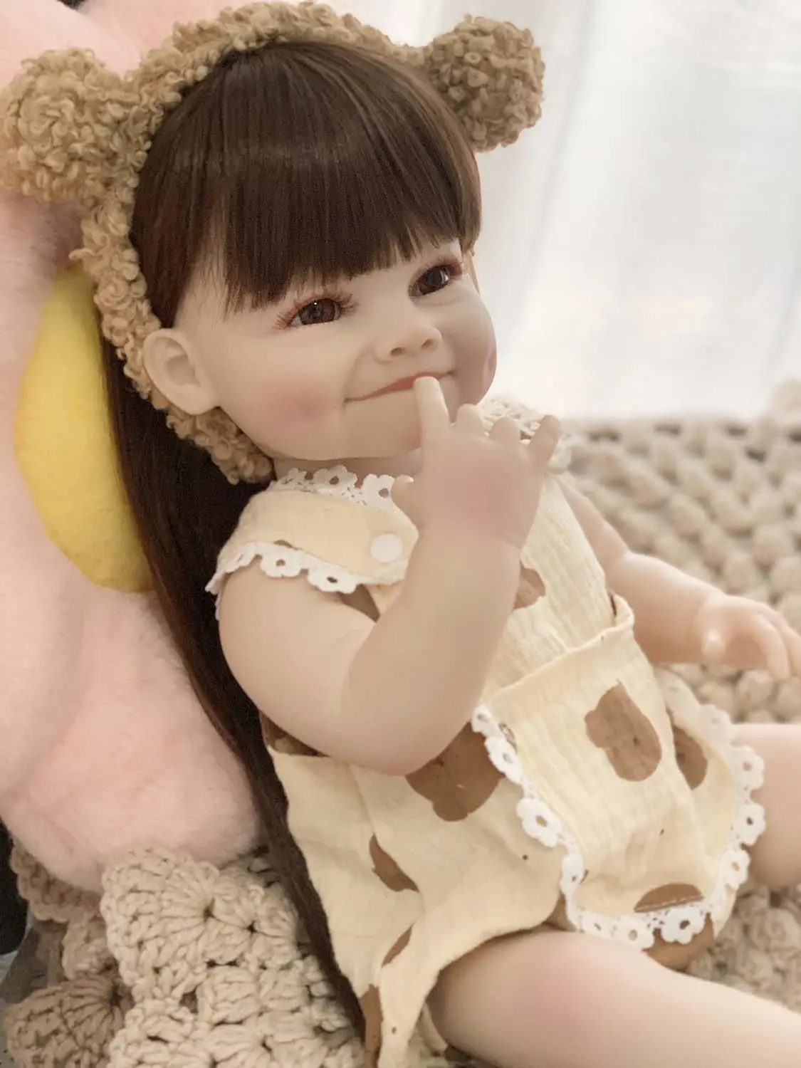 Chupete R & B Mini muñecas Reborn niño gemelos bebé que llora y se mueve Para Pintar muñeca de silicona