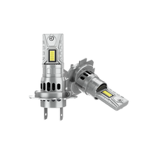 Nouvel arrivage A6 – Phares LED auto super lumineux 40W 4000LM avec refroidissement par ventilateur – Ampoules LED H7 H11 9005 9006 9012 H4 pour voiture