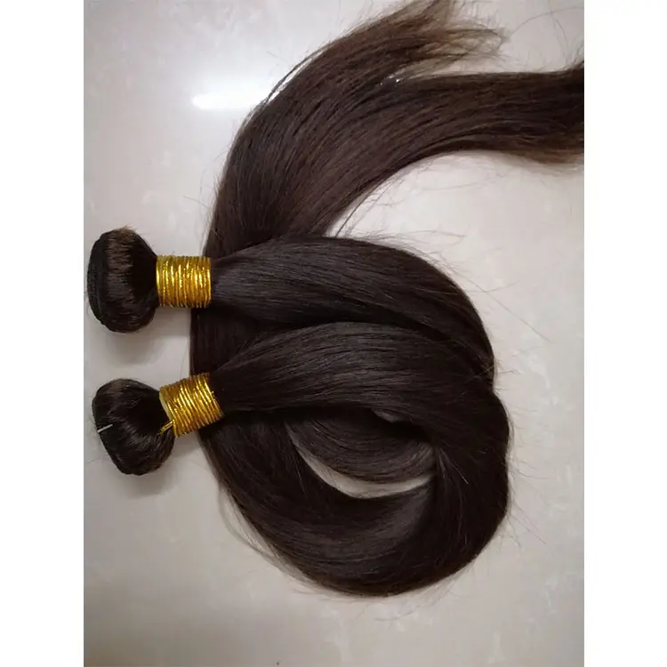Large stock 10-28 cuticle aligned virgin raw 100 human Indian virgin hair directly from india/Hair Weaving Hair Extension Type