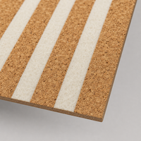 Tapis à gratter pour chat en liège plat avec surface en feutre 600x290mm, tapis à gratter en liège naturel pour chats