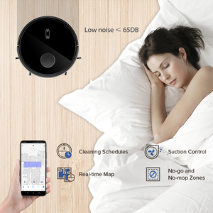 Thông Minh Hộ Gia Đình <span class=keywords><strong>Robot</strong></span> Máy Hút Bụi Ướt Khô Chức Năng Bộ Lọc HEPA Quét Lau Khả Năng EU Cắm Điện - Product Image 3