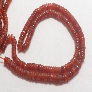 Cuentas Heishi de ónix rojo, Ágata redonda de alta calidad, cuentas de piedras preciosas sueltas y suaves, piedra natural para fabricación de joyas, mayorista - Product Image 3