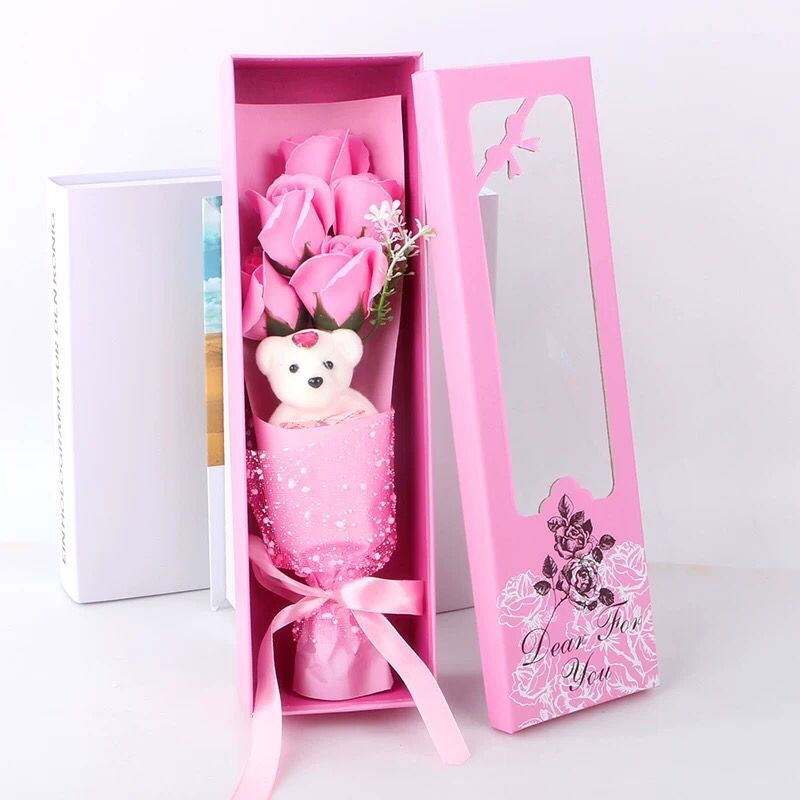 [star box] 5 little bear pink