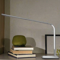 Lampe de bureau LED ABS blanc neutre, de haute qualité, moderne, européenne, simple, flexible, électrique, pour l'étude, protection des yeux, lumière de lecture