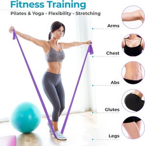 Factory Latex Resistance Exercise <strong>Band</strong> for Strength Training, Rehab, Pilates, Yoga, Stretching, Fitness, Gym, <strong>Physio</strong> - Product Image 4